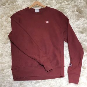 Champion Reverse Weave Sweatshirt (maroon)